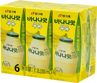 Leche de plátano Binggrae