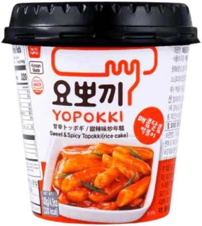 Yopokki topokki en vaso