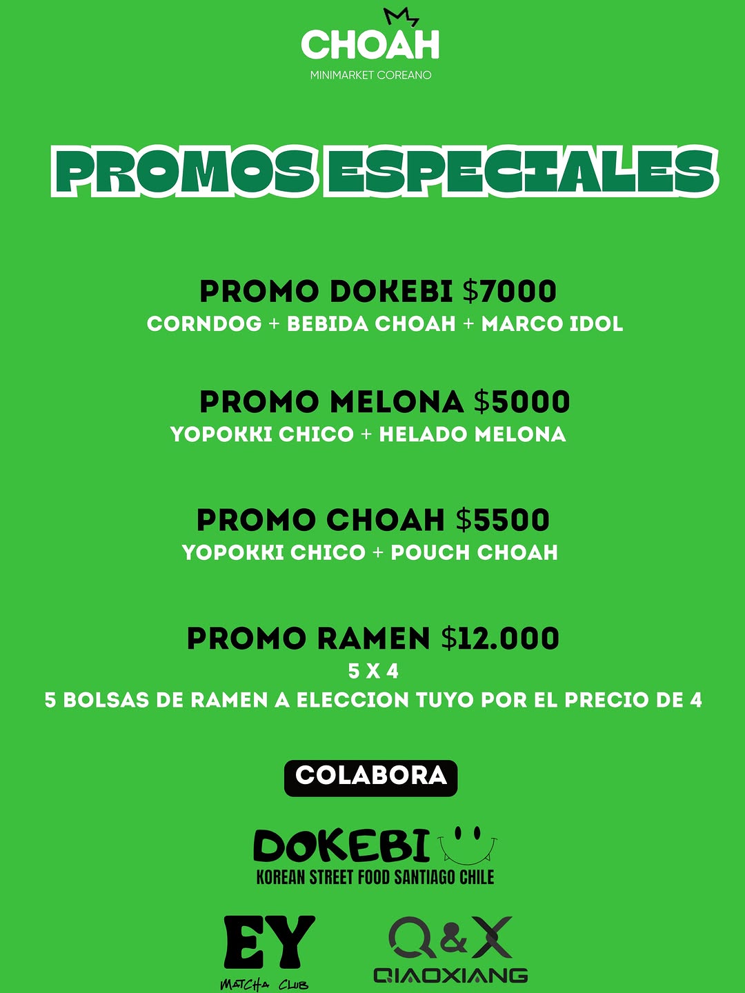 Snacks coreanos en góndola